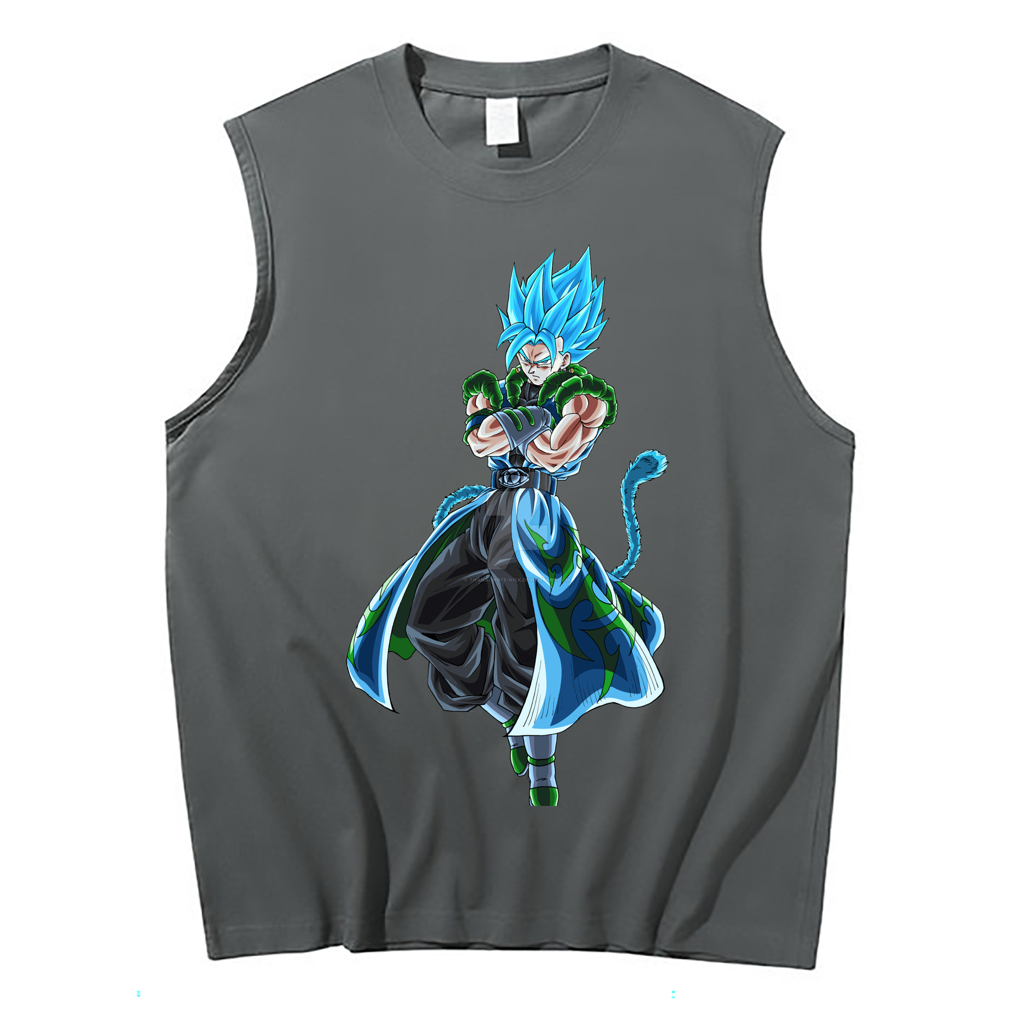 （画像用） ドラゴンボール ベジット DRAGON BALL Vegetto コットン100％タンクトップ（フロントプリント）